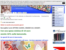 Tablet Screenshot of claudioross.it
